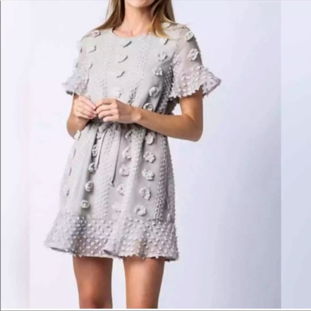 NWT &merci Gray Dress